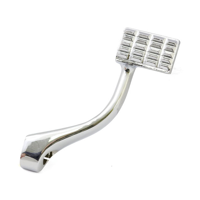 Brake Pedal, Chrome For Harley-Davidson