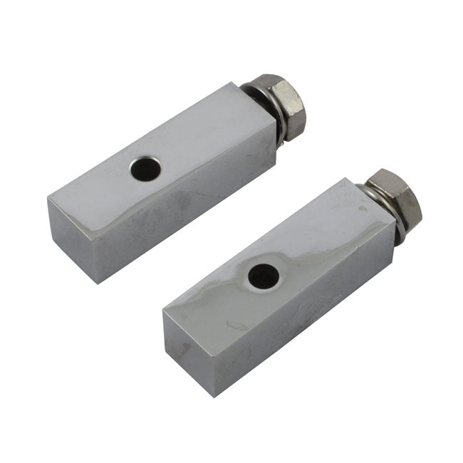 5/8 Footpeg Extension Bar, 2 Inch Long For Harley-Davidson