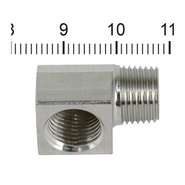 Streethogs, Oil Line Fitting 90 Degree For Harley-Davidson