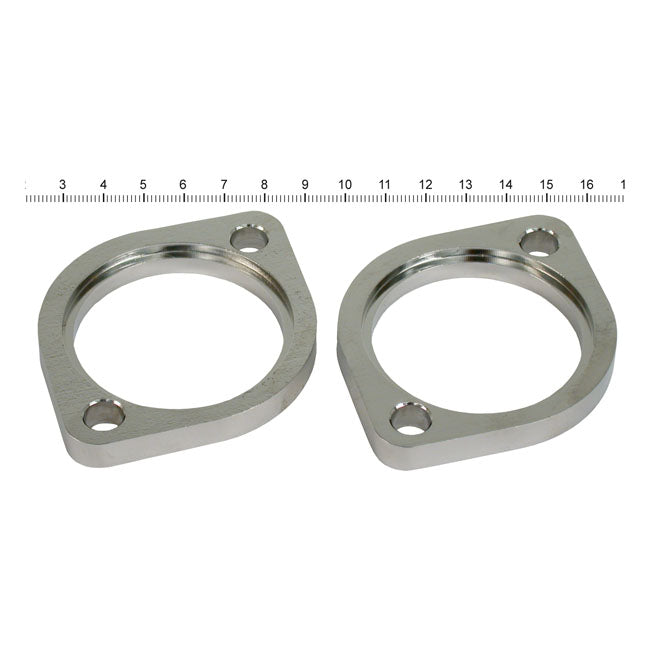 Streethogs, Exhaust Flange Set Evo For Harley-Davidson