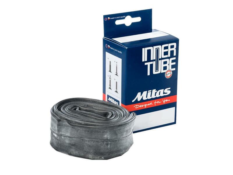 Cámara de bici MITAS 700x23/28c FV80 Válvula Fina 80mm Presta MITAS 5-10340012