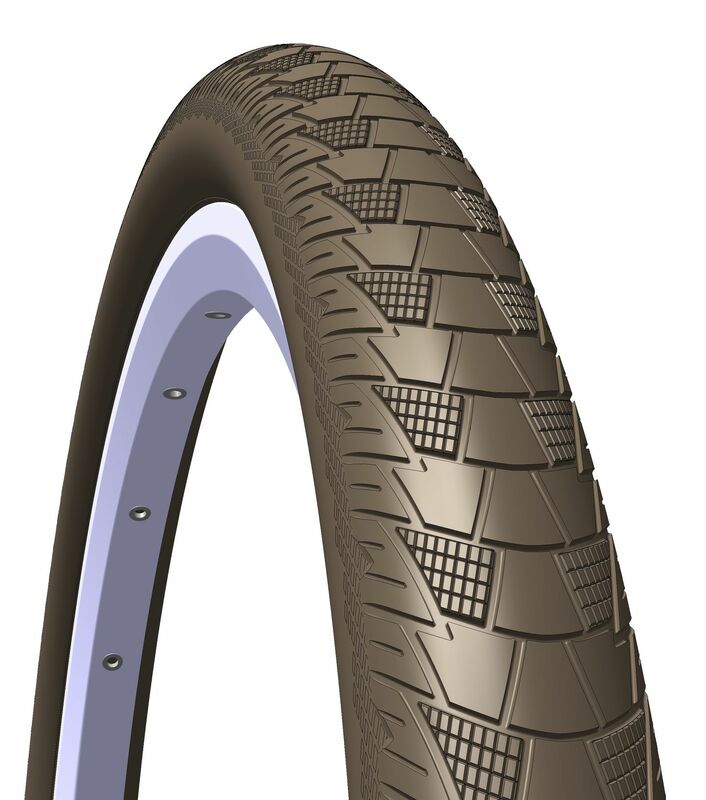 Neumático Mitas CITYHOPPER V99 28X2.0 BROWN APS + RS MITAS 5-10952442