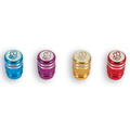 Juego tapones valvula tipo V. Lila V BIKE VN-214-P