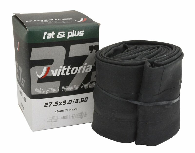 Cámara de bici VITTORIA Fat & Plus 27.5x3.0/3.50 válvula fina presta 48mm VITTORIA 1TA00043