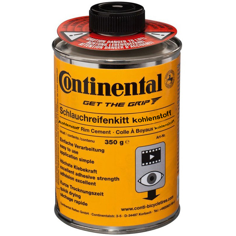 Pegamento de tubulares para llanta de carbono. Bote de 250g CONTINENTAL 140017