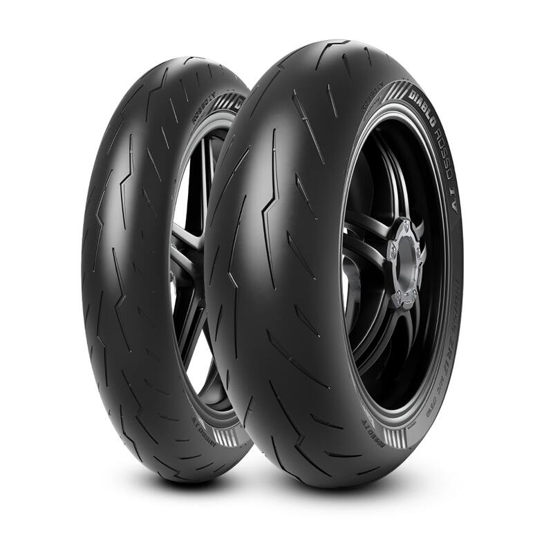 Neumático PIRELLI DIABLO ROSSO IV (F) 110/70 R 17 M/C 54H TL    PIRELLI 3978400