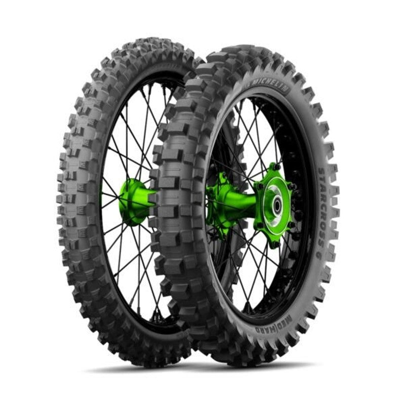 Neumático MICHELIN STARCROSS 6 MEDIUM HARD 110/100-18 M/C NHS 64M TT MICHELIN 954297