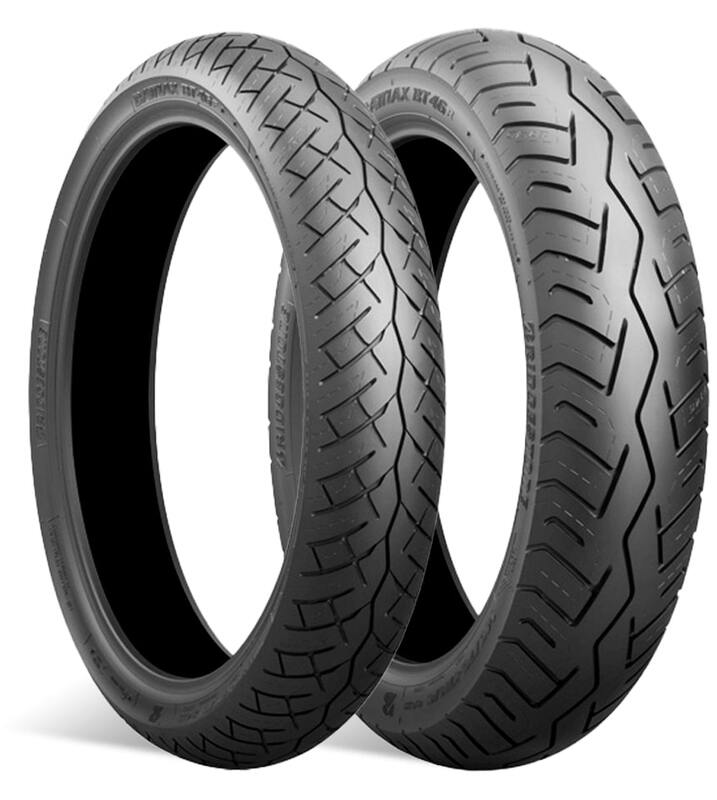 Neumático BRIDGESTONE BATTLAX BT46 FRONT 110/90-18 61V TL BRIDGESTONE 24751