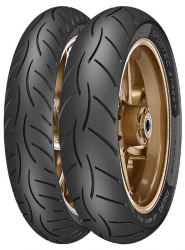 Neumático METZELER SPORTEC STREET 2 (F/R) 80/90-14 M/C 40S TL METZELER 4172200