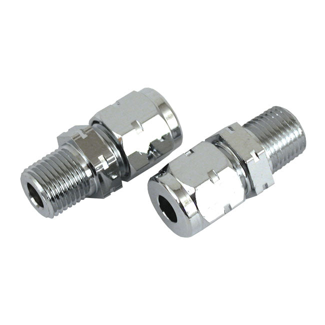 Rockerbox Oil Line Fitting Kit For Harley-Davidson