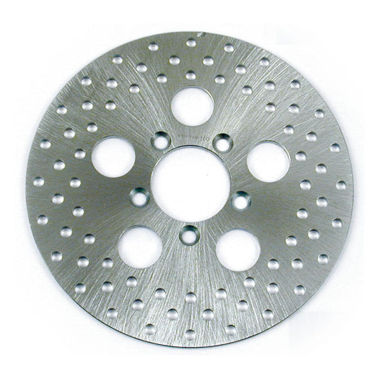 Brake Rotor Drilled, 10 Inch For Harley-Davidson