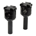 Flat Maltese Riser, 4" Black For Harley-Davidson
