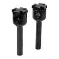 Flat Maltese Riser, 6" Black For Harley-Davidson