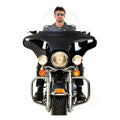 N.Cycle Windshield Upper, Clear 12 3/4 For Harley-Davidson