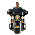 N.Cycle Windshield Upper, Short For Harley-Davidson