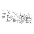 Jims, Kickstart Shaft Bushing Kit. Std For Harley-Davidson