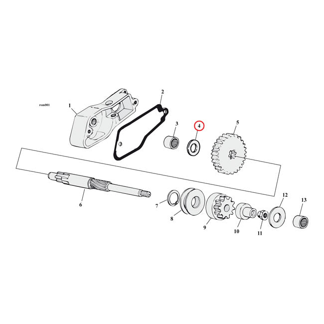 Thrust Washer For Harley-Davidson