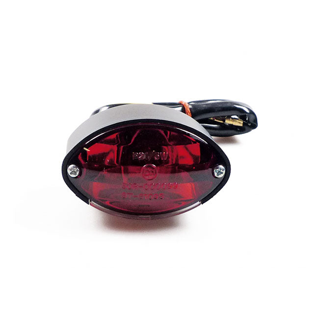 Mini-Cateye Taillight, Black For Harley-Davidson