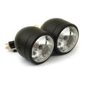 4 Inch Dual Headlamp Assy, Black For Harley-Davidson