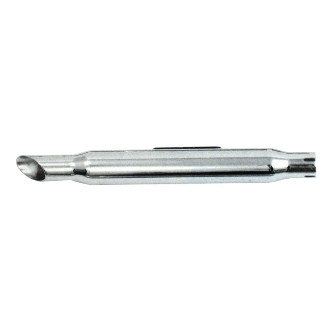 Paughco Univ. Shorty Slash Cut Muffler For Harley-Davidson