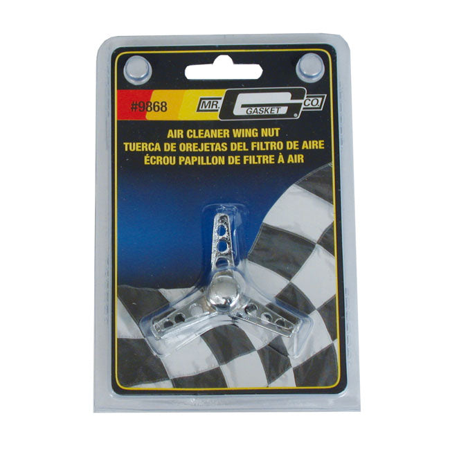 Mr Gasket Tri-Bar Spinner Nut For Harley-Davidson