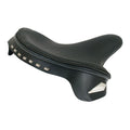 Solo Seat. Deluxe Police Style. Black For Harley-Davidson