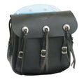 36-43 Style Saddlebags, Black For Harley-Davidson