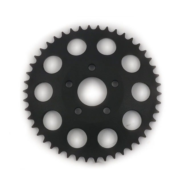 Rear Sprocket, Black. 46t For Harley-Davidson