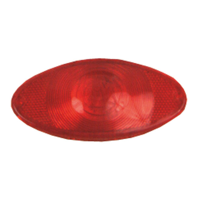 Repl Lens, Rear Red For Harley-Davidson