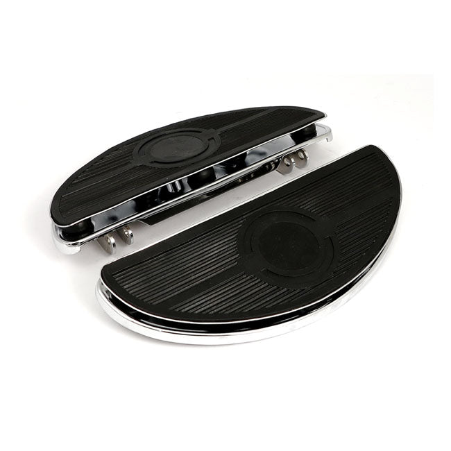 Oval Old Style Floorboards For Harley-Davidson