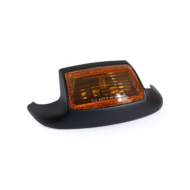 Front Fender Tip W\Light. Amber Lens For Harley-Davidson