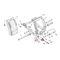 Washers, Shock Absorber Bolts For Harley-Davidson