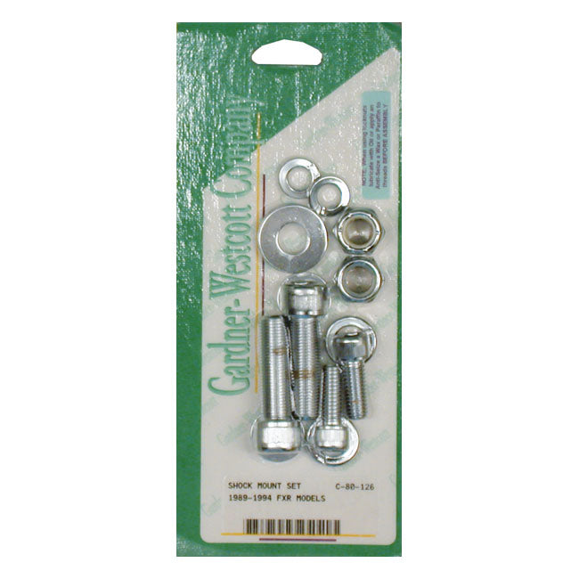 Fxr Shock Mount Kit, Chrome For Harley-Davidson