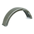 Flat Fender Raw Bobbed, 6 Inch For Harley-Davidson