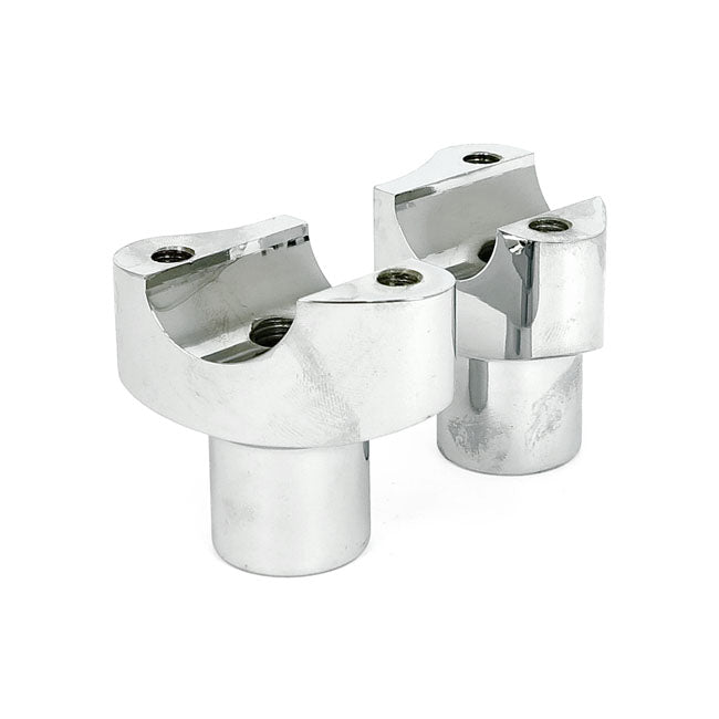 Torres Manillar Para Harley-Davidson 2" Straight Riser Set Forged Chrome