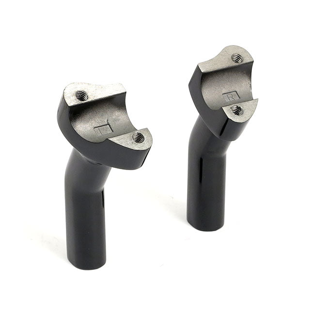Oem Style Pullback Risers, W/O Top Clamp For Harley-Davidson