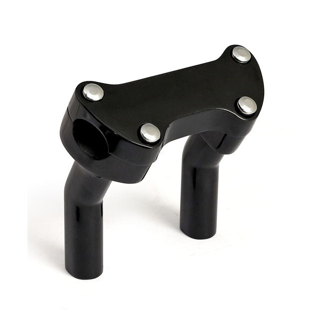 Oem Style Pullback Risers, With Topclamp For Harley-Davidson