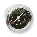 Oil Pressure Gauge, Liquid Filled 100psi For Harley-Davidson