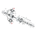 Screw, Field Coil Pole Generator For Harley-Davidson