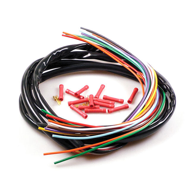 Handlebar Wiring Harness Extended For Harley-Davidson