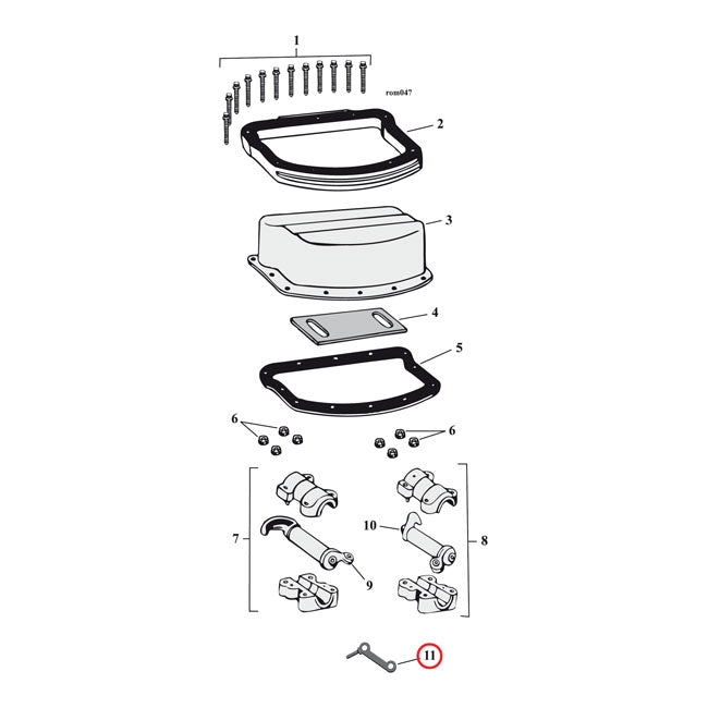 Rocker Arm Oiler Set For Harley-Davidson