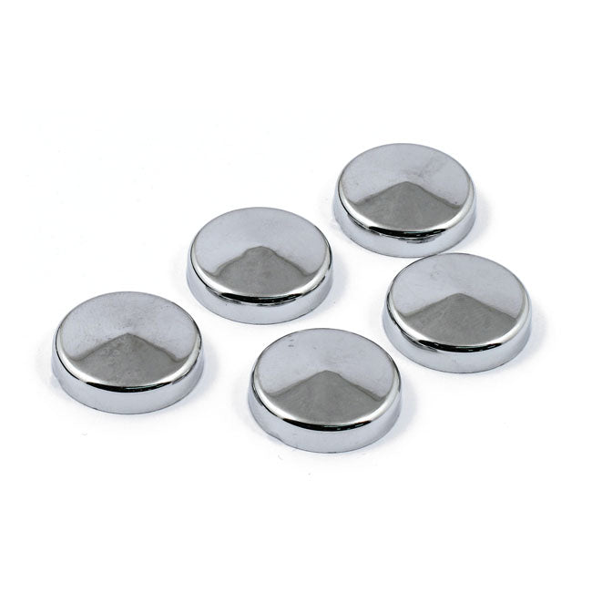 Chrome 3/8" Torx Bolt Covers For Harley-Davidson