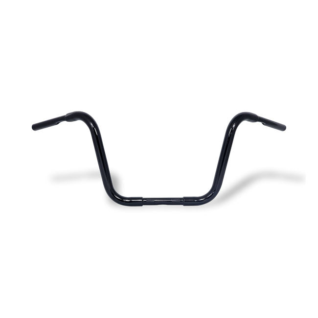 1-1/4" Buffalo Apehangers, 12" High For Harley-Davidson