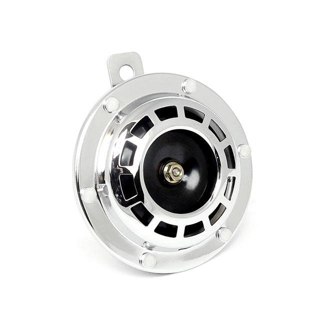 Chrome Teragon Horn, 12v, 4a For Harley-Davidson