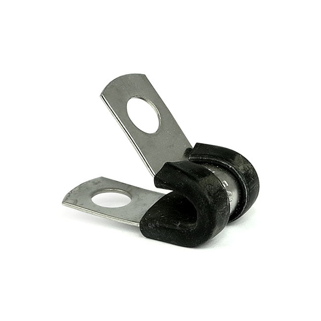 1/4 I.D. Line Clamp Ss For Harley-Davidson