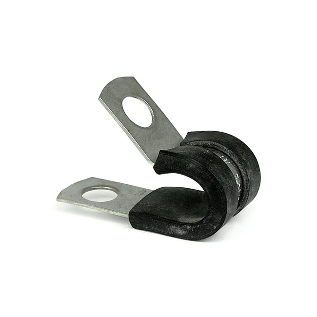 3/8 I.D. Line Clamp Ss For Harley-Davidson