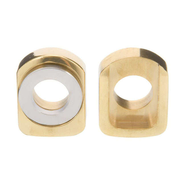 Motone, Vintage-Kettenspanner-Set, heißgeschmiedet, Messing