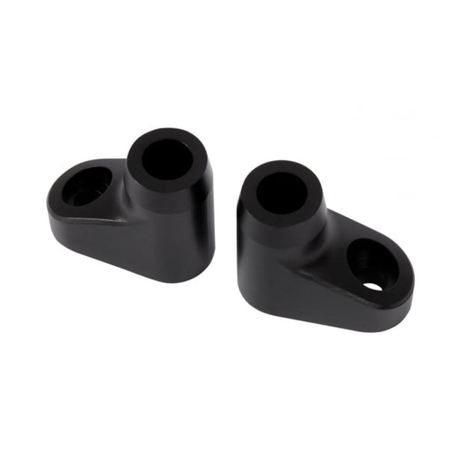 Motone, Turn Signal Brackets For Lc Triumph, 8Mm. Black