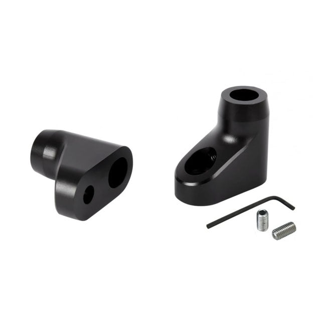 Motone, Turn Signal Brackets For Lc Triumph, 8Mm. Black