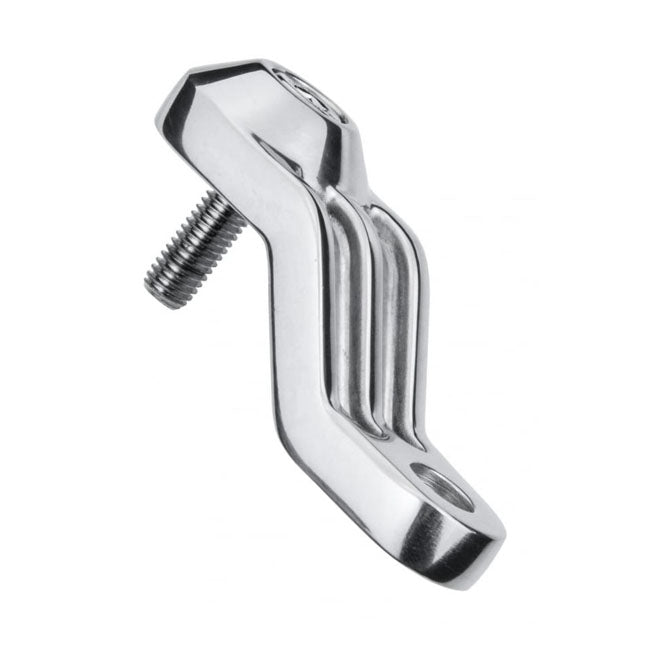 Motone, Ribbed Triline Turn Signal Brackets. Polished